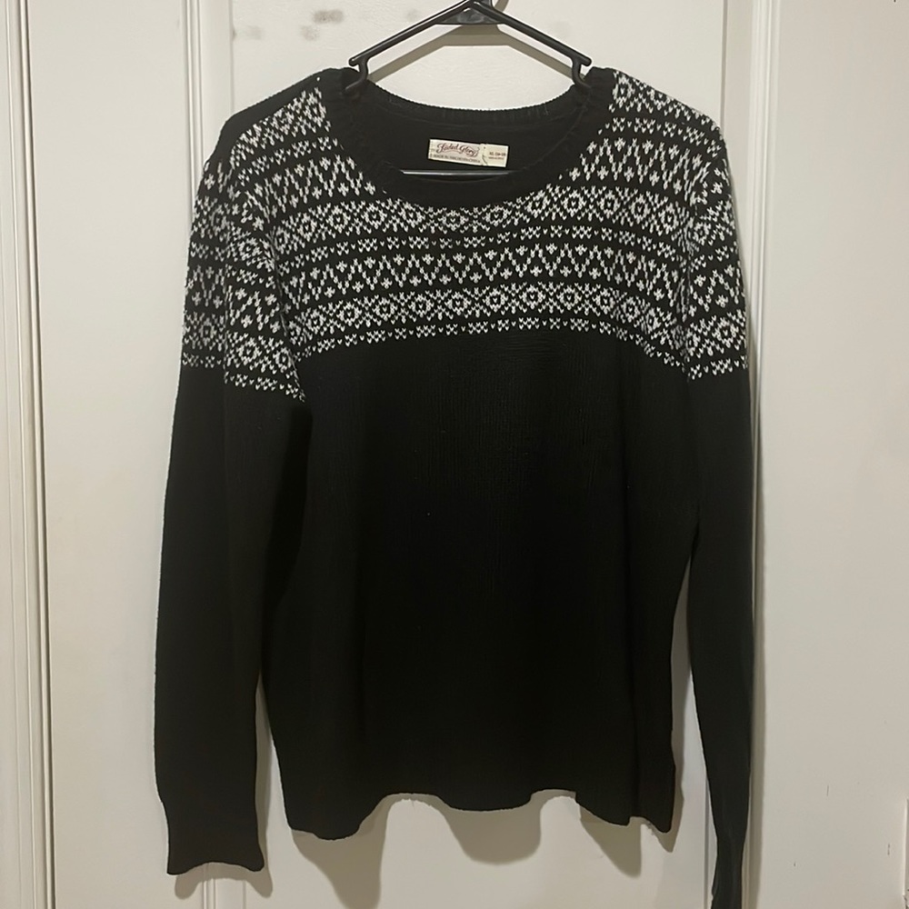Black and White Sweater